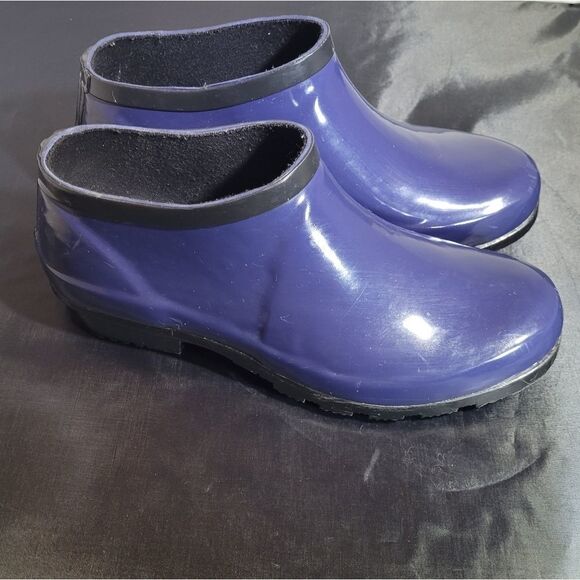 NOMAD WOMEN"S DRIP SHINY RAIN CLOG - Picture 14 of 15